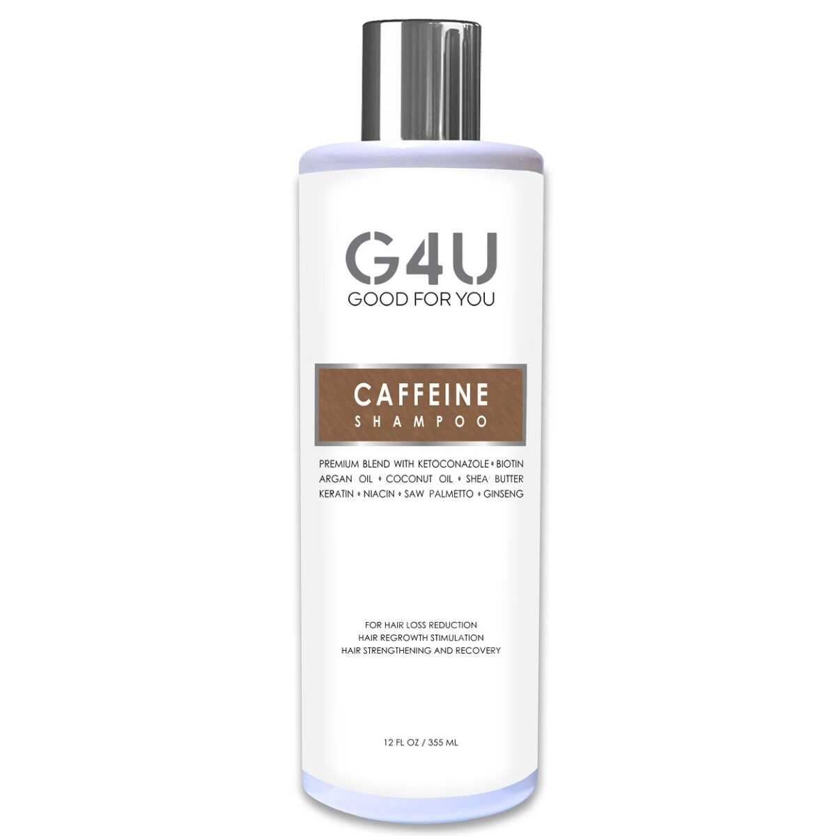 G4U Caffeine Shampoo for Thinning Hair, Hair Loss and Hair Growth for Men and Women